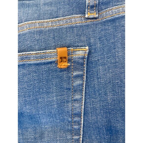 Joe's Jeans Womens Size 32 Blue Denim Straight Leg Flat Front Destructed Hem - Picture 6 of 10